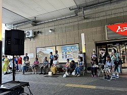 出雲市駅にて